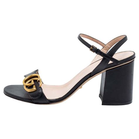 gucci marmont espadrille sandals|gucci marmont ankle strap sandals.